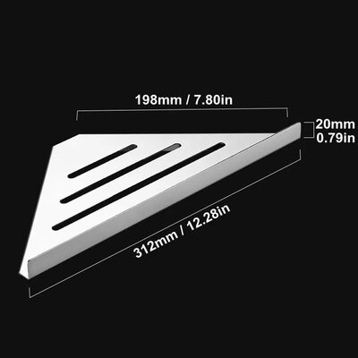 IwConcept BCS-001P (304-Steel) Silver