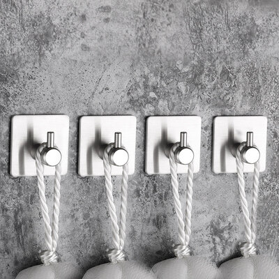 IwConcept JIN-H SS-304 (3M) 4pcs Silver