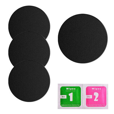 PlateSilver RF (4pcs) Pluss 40mm Black