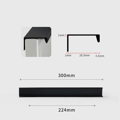 LEEDIS B-6805-224 (300mm) Black