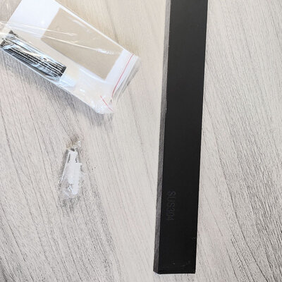 IwConcept PRO Batten-50cm (Steel 304) Black