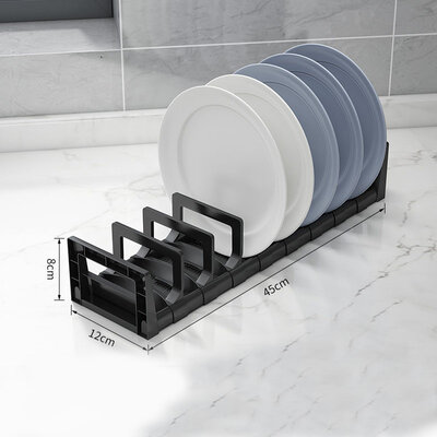 Daxini Crockery Rack J001 45cm (Black)