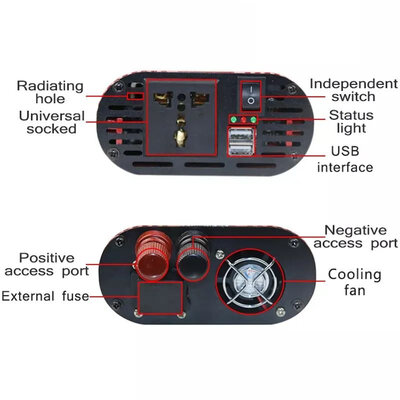 SUREDOM DFRX-2000W 12V (Modified sine wave)