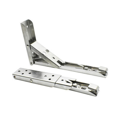 ZUOGANG Fold Bracket F8 - 19.5cm (Slim) Silver 2pcs