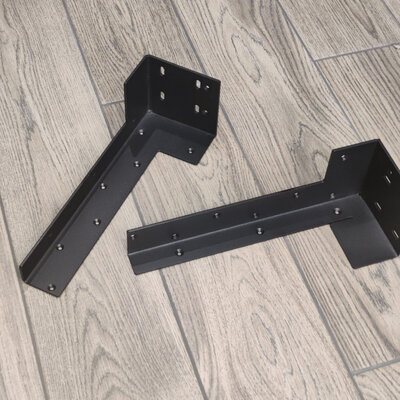 Jinrongda Bracket-B 30cm (Black) 2pcs