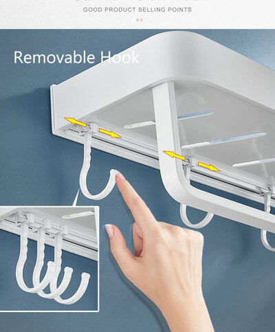 Fumei PLB-50cm (Hook and Rod) White