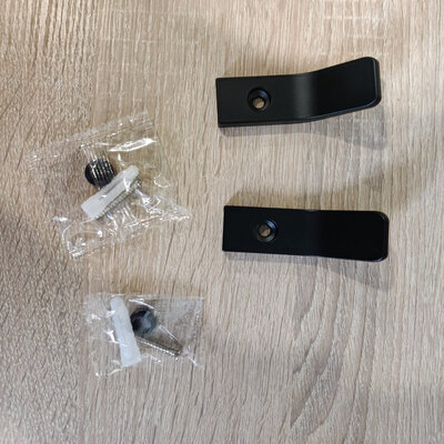 Fumei JIN-Aluminum Nordic (Screws) Black 2pcs