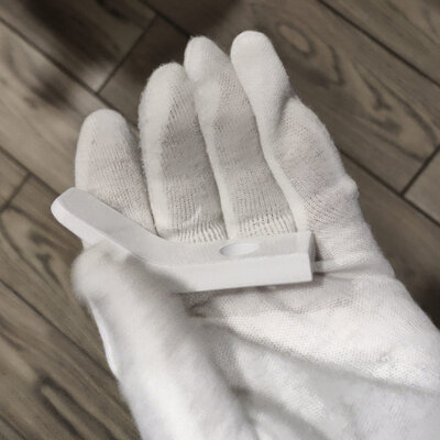 Fumei JIN-Aluminum Nordic (Screws) White 2pcs