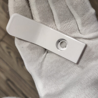 Fumei JIN-Aluminum Nordic (Screws) White 2pcs