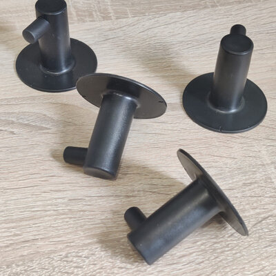 Bauni B-020 Nordic Style (Black) 4pcs