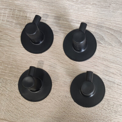 Bauni B-020 Nordic Style (Black) 4pcs