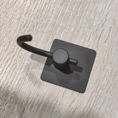 HO-LZ Hook 2pcs (Glue) Black