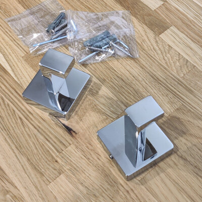 Jingwey JG-Hook Type-3 2pcs (Chrome)