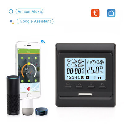 HVAC M6.716 WiFi Tuya Black