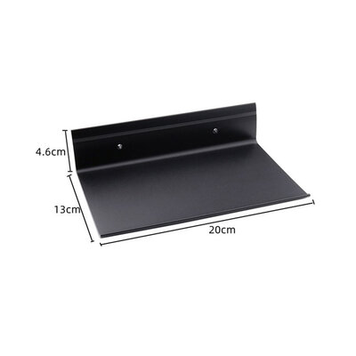 Jingwey Shelf L-type 20cm (Black) defect