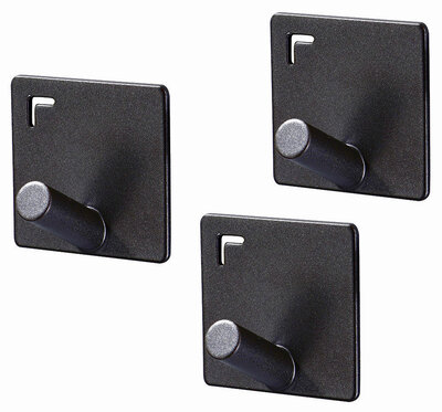 IwConcept JIN-Aluminum Type-2 (S) 3pcs Black