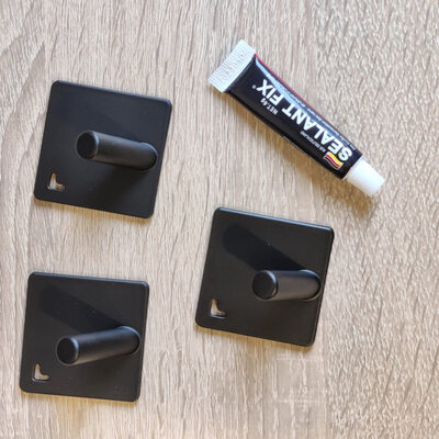 IwConcept JIN-Aluminum Type-2 (S) 3pcs Black