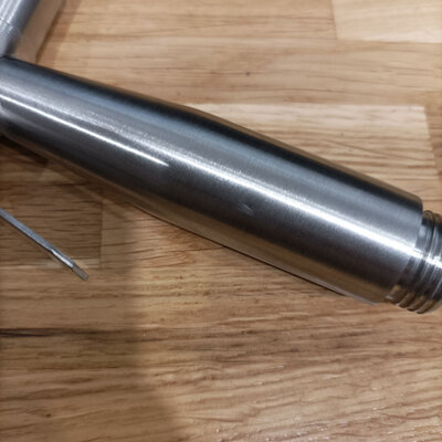 Ermo SHB-687 SS304 Mat Silver defect