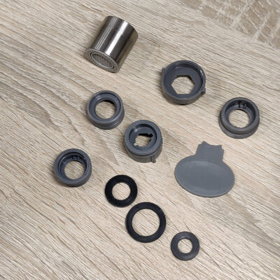 Lanfey CH-001 Silver + adapters