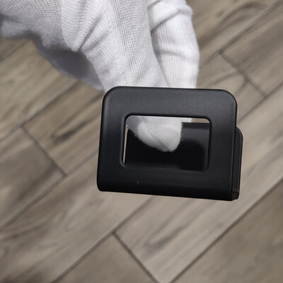 DAXINI Sponge Holder L003 Aluminium 2pcs Black