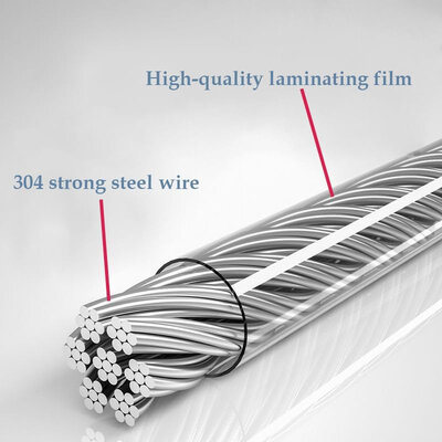 Disfact Clothesline-1 5.1m White