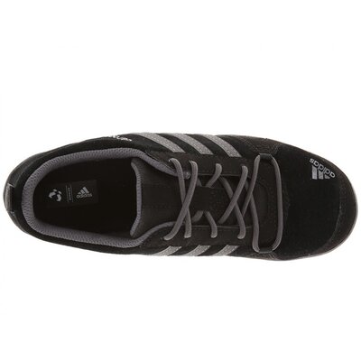 Adidas Outdoor Kids Daroga Leather 31.5 (Black/Granite/Black)
