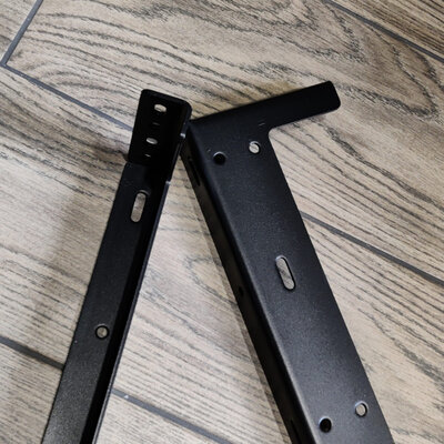 Jinrongda Bracket-MC 2.5mm 23cm (Black) 2pcs