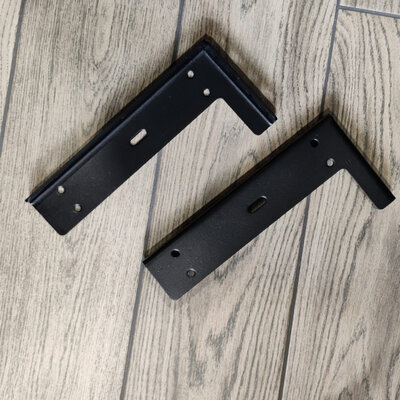 Jinrongda Bracket-MC 2.5mm 23cm (Black) 2pcs