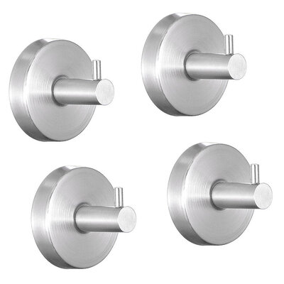 SIPAN Hook S-102 SUS-304 (4pcs) Silver