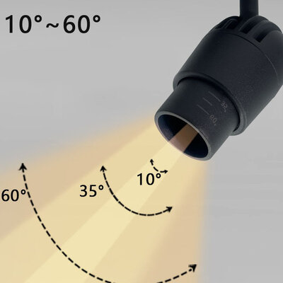 Pinton CNTD-104512 7W 3000K Black