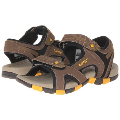 Hi-Tec Kids GT Strap Jr 31 (Smokey Brown/Taupe/Gold)