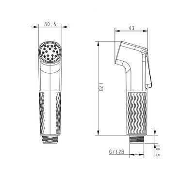 WaterScience HFS-625 Dark Gray