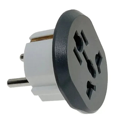 ProZone Connersion Universal Plug KT-168 (US/UK/AU in EU) Gray