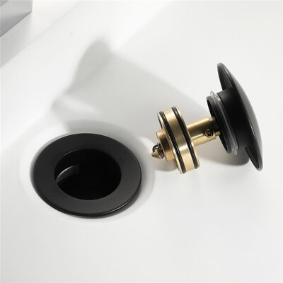 Disfact D121 Click-Clack (Without overflow) Black