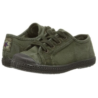 Cienta Kids Shoes 974777 23 (Olive Velvet)