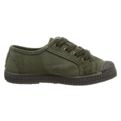 Cienta Kids Shoes 974777 23 (Olive Velvet)
