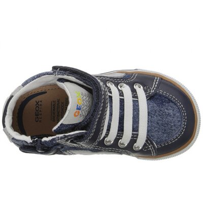 Geox Kids Baby Kiwi Boy 20 (Jeans/Grey)