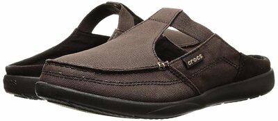 Crocs Women's Walu Mule 34-35 (Espresso Espresso)