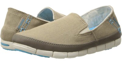 Crocs stretch sole loafer 34 (khaki/stucco)