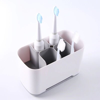 EasyStore Toothbrush Caddy L-size Gray