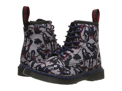 Dr. Martens Kid's Collection Brooklee 26 (Grey Kids Marceline)